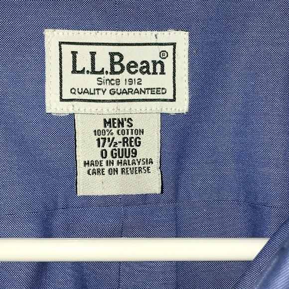 L.L Bean XL button down short sleeve shirt - Picture 3 of 3
